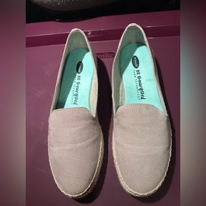 Dr Scholl Espadrille Slip-On Shoes - Be Energized - size 9